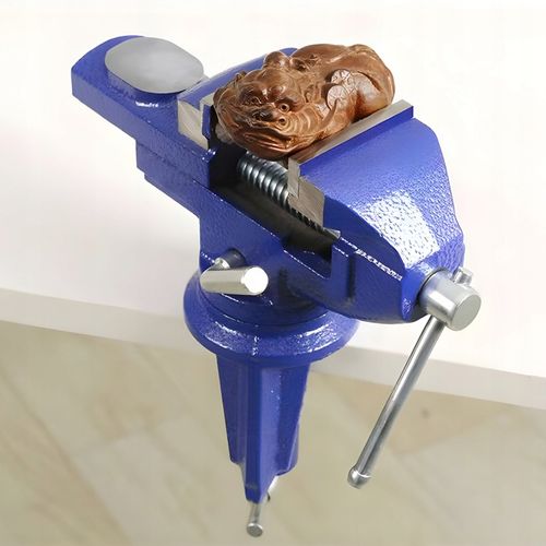 IMADŁO OBROTOWE 360 ŚLUSARSKIE ŻELIWNE SOLIDNE STOŁOWE MAŁE Z KOWADŁEM na Arena.pl