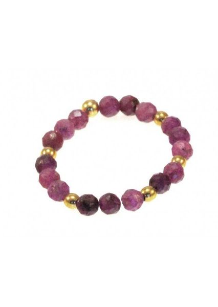 Pierścionek RUBIN 925 zdjęcie 1