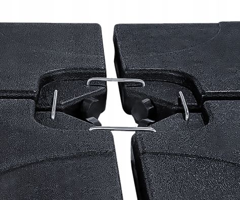 PODSTAWA POD PARASOL OGRODOWY BAZA STOJAK 4 ELEM 50x50 60-80kg na Arena.pl