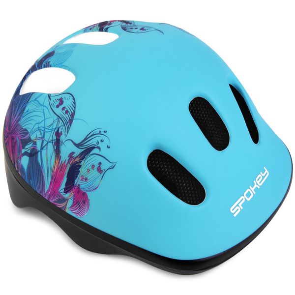 ND05_K10753 927772 Kask rowerowy dla dzieci Spokey Florist 44-48 cm 927772 zdjęcie 1