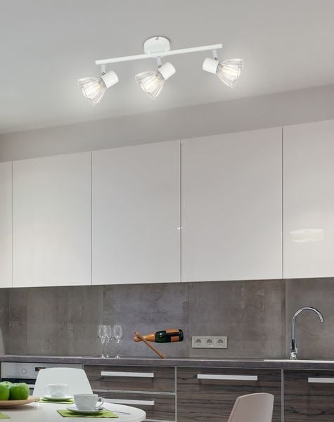 Fly listwa 3x40W E14 biały/chrom zdjęcie 2