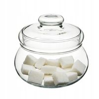 SIMAX CUKIERNICA SZKLANA ŻAROODPORNA POKRYWKĄ 0,5