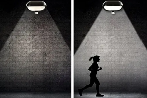 Lampa ścienna zewnętrzna + czujnik ruchu zmierzchu na Ganek Przed wejście na Arena.pl