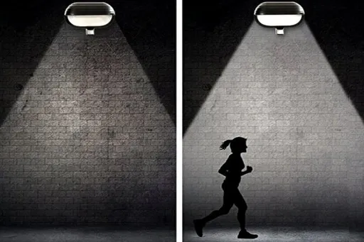 Lampa ścienna zewnętrzna + czujnik ruchu zmierzchu na Ganek Przed wejście zdjęcie 6