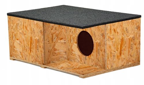 BUDKA BUDA DOMEK KOJEC LEGOWISKO DLA KOTA NA ZIMĘ na Arena.pl