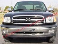 Toyota Tundra - Chromowane Listwy Grill Atrapy Zderzaka Tuning