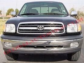 Toyota Tundra - Chromowane Listwy Grill Atrapy Zderzaka Tuning zdjęcie 1