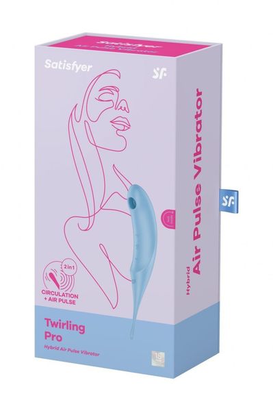 Stymulator Powietrzny Satisfyer Twirling Pro Blue zdjęcie 2