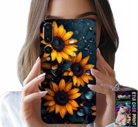 ETUI DO HUAWEI P20 PLUS - SŁONECZNIKI, SŁONECZNIK, KWIECISTE WZORY