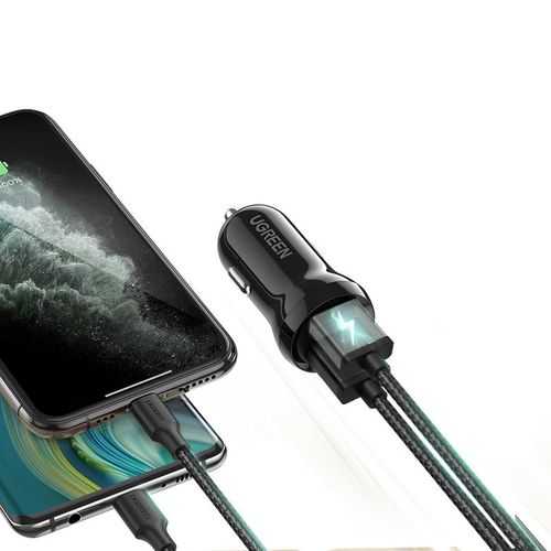 ładowarka samochodowa 2x usb 24w 4.8a czarny na Arena.pl