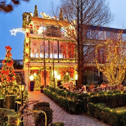 ŚWIATEŁKA LAMPKI LED ZEWNĘTRZNE CHOINKOWE BIAŁE CIEPŁE +FLASH 500LED 27,5 na Arena.pl