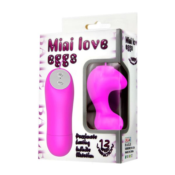BAILE- Mini love eggs, 12 vibration functions zdjęcie 7