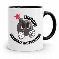 Dla Instruktora Prawa Jazdy Kubek Czarny Prezent Z Nadrukiem Ze Zdjęciem