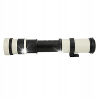 OBIEKTYW TELEOBIEKTYW Z RĘCZNYM STEROWANIEM F/8.3-16 420-800MM BIAŁY