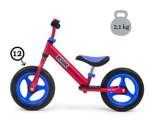 Rowerek Biegowy Sonic Red na Arena.pl