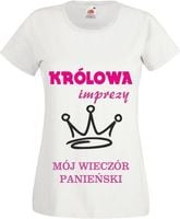 Koszulka Z NADRUKIEM wieczór panieński PANIEŃSKIE