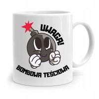 Kubek Prezent Dla Teściowej Bombowa Teściowa Z Nadrukiem Ze Zdjęciem