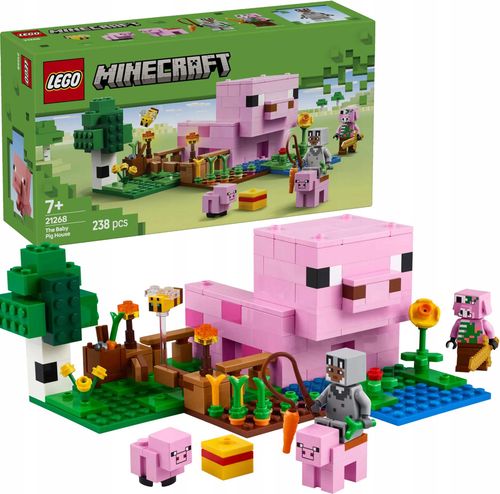21268 - lego minecraft - dom prosiaczka na Arena.pl