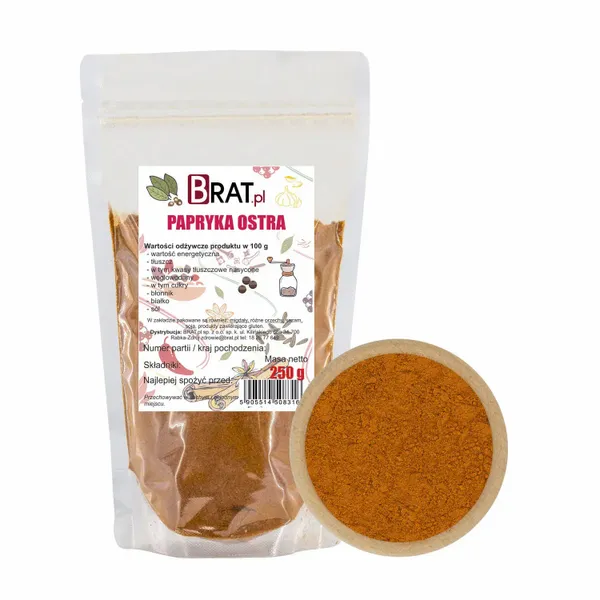 Papryka ostra 250g zdjęcie 1