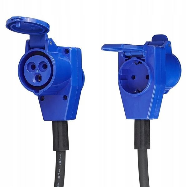 ADAPTER PRZEJŚCIÓWKA CAMPING REDUKCJA CEE NA WTYK zdjęcie 5