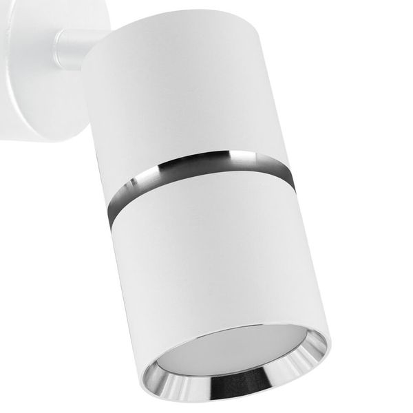 Oprawa ścienna DIOR SPT 4259 Ideus regulowana spot chrom biała zdjęcie 2
