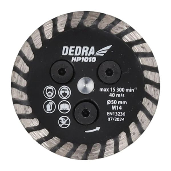 TARCZA DIAMENTOWA DO PODCINANIA 50MM M14 - DEDHP1010 zdjęcie 1