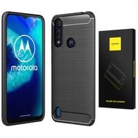 Spacecase Carbon Moto E7 Power Czarny