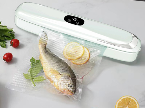 Zgrzewarka pakowarka do foli żywności próżniowa spożywcza 5 sztuk worków na Arena.pl