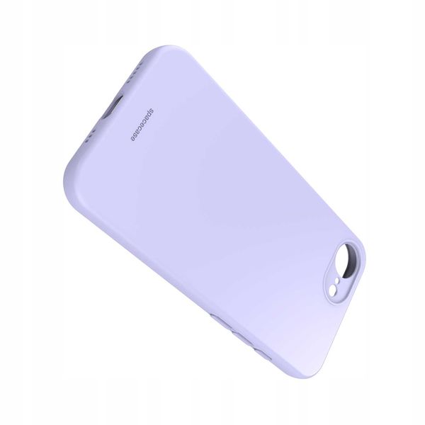 Spacecase Silicone Case 3.0 Iphone 16E Light Purple zdjęcie 11