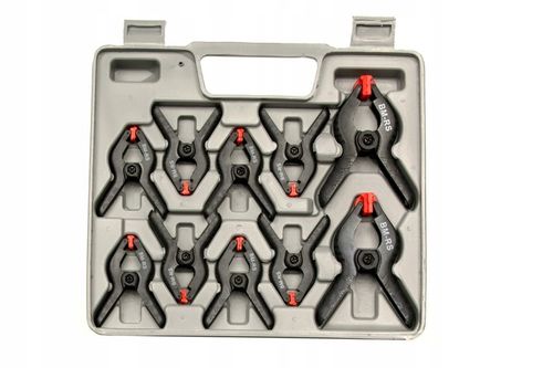 MANNESMANN ZESTAW 16 ŚCISKÓW STOLARSKICH ZACISKI na Arena.pl