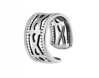 SREBRNA NAUSZNICA ZACISKOWA BEZ PRZEKŁUWANIA 925