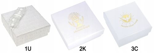 Łańcuszek Srebrny MEDALIK Komunijny Matka Boska do Komunii na Chrzest na Arena.pl