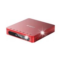 FIIO DM13 BT PRZENOŚNY ODTWARZACZ CD Z NAGRYWANIEM USB I BLUETOOTH CZERWONY