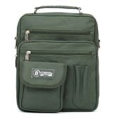 torba męska do pracy a4 bellugio - ciemnozielona