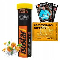 ISOSTAR POWER TABS TABLETKI Z ELEKTROLITAMI POTAS 120 g + ISOTONIC DRINK