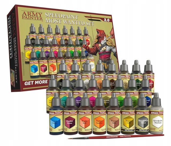 Army Painter Speedpaint Most Wanted Set 2.0 zdjęcie 2