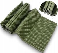 KARIMATA SKŁADANA TURYSTYCZNA WOJSKOWA GRUBA 185cm PIANKA DO SIEDZENIA