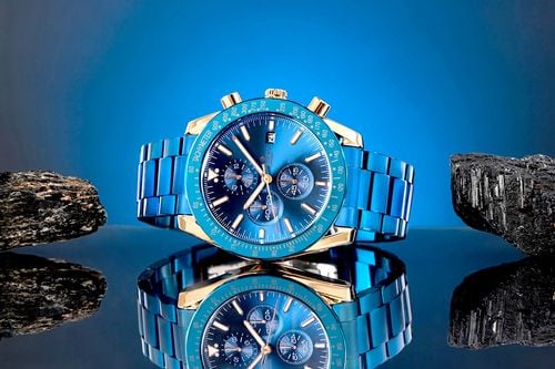 zegarek męski giewont chronograph sapphire niebiesko miedziany gw8720-b5 na Arena.pl