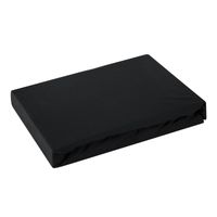 Prześcieradło jersey z gumką  140x200 Design91 czarny