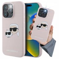 2 x Etui Karl Lagerfeld KLHMP16LSKCHPPLP iPhone16 Pro 6.3" różowy/pink hard