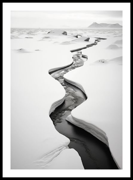 Plakat 42x59,4cm Szczeliny Mrozu zdjęcie 3