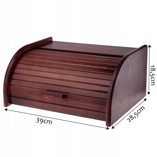 CHLEBAK DREWNIANY NA CHLEB PIECZYWO POJEMNIK DUŻY na Arena.pl