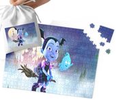 PUZZLE - VAMPIRINA WZORY Z BAJEK I GIER PREZENT NA ŚWIĘTA 35el +WORECZEK