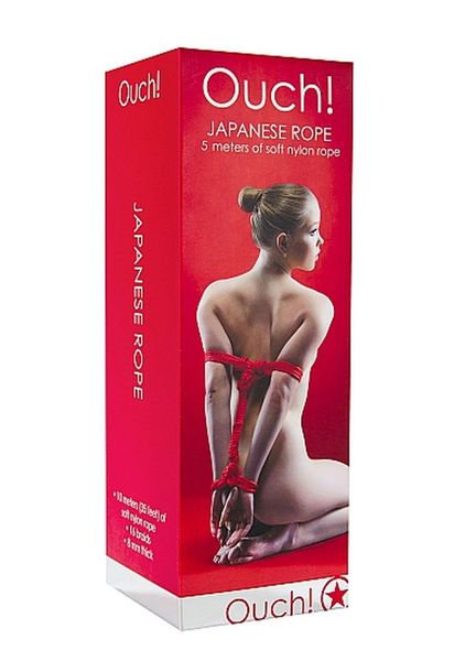 Japanese Rope - 5m - Red zdjęcie 2