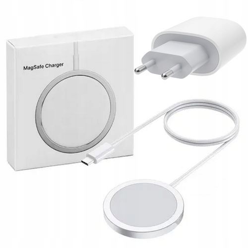 MAGSAFE ŁADOWARKA INDUKCJA DO IPHONE APPLE KOMPLET zdjęcie 1