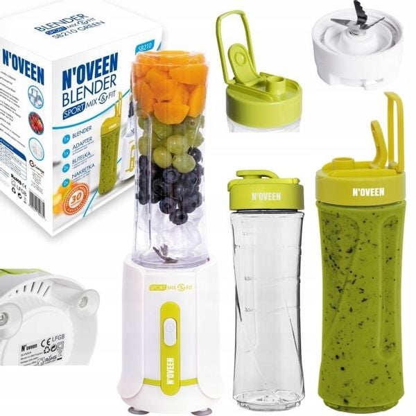 Blender SMOOTHIE KOKTAJL sport shaker +2 BUTELKI zdjęcie 1