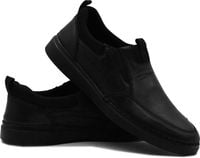 Mokasyny męskie wsuwane American Club CY105/24 - BLACK 43