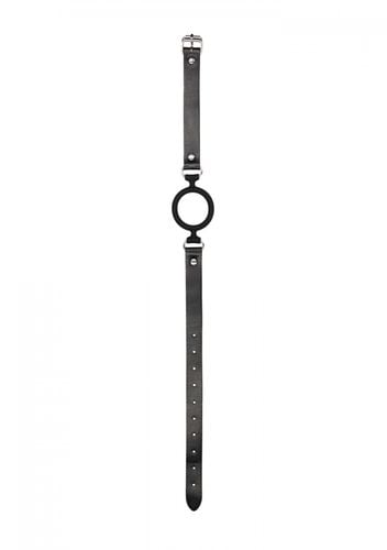 silicone ring gag   with adjustable bonded leather straps na Arena.pl