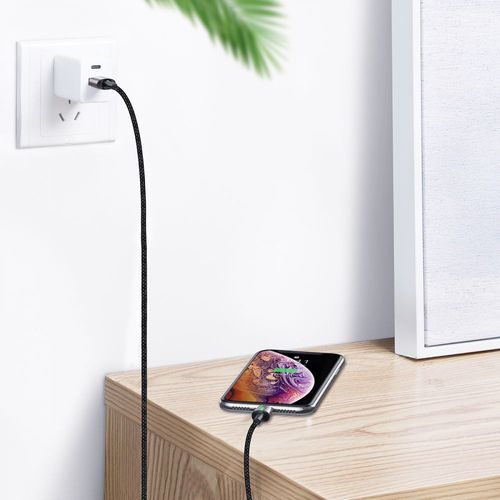 BASEUS LIGHTNING MAGNETIC CABLE 100CM BLACK na Arena.pl