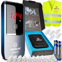 PRECYZYJNY ALKOMAT PROMILER iSOBER 30 |+ DARMOWE KALIBRACJE + 15 USTNIKÓW